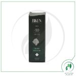 کرم ضد آفتاب +SPF50 رنگی پوست های خشک شماره 1 بژ روشن بیکن - Biken - تصویر 3