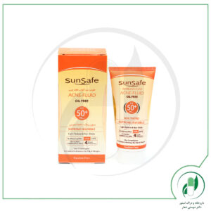 فلوئید ضد آفتاب فاقد چربی SPF50 سان سیف - Sun Safe