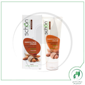 کرم دست و صورت با عصاره بادام تیوبی شون-Schon