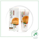 کرم ضد آفتاب رنگی فاقد چربی شون + SPF50 با رنگ طبیعی-Schon