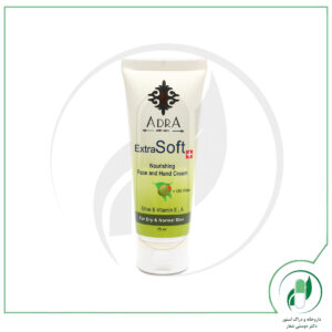 کرم مرطوب کننده دست و صورت حاوی عصاره زیتون آدرا - ADRA