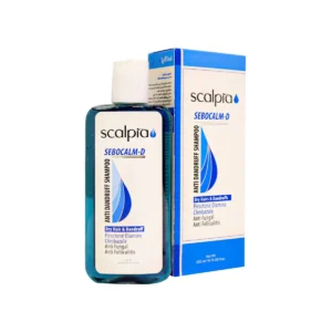 شامپو ضدشوره مناسب موهای خشکSebocalm D Anti Dandruff Shampoo اسکالپیا-scalpia