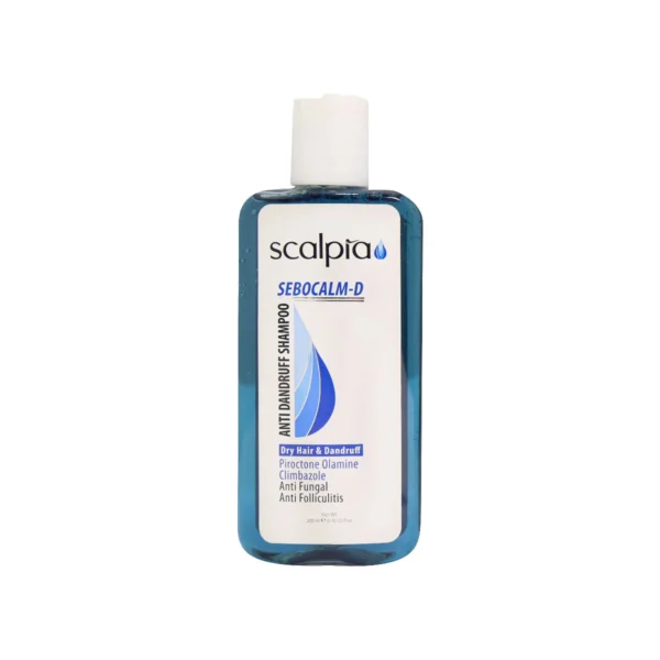 شامپو ضدشوره مناسب موهای خشکSebocalm D Anti Dandruff Shampoo اسکالپیا-scalpia - Image 2