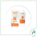 ضد آفتاب کرم پودری فاقد چربی 2 در 1 SPF50 رنگی ( بژ روشن ) هیدرودرم - Hydroderm