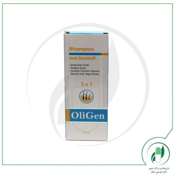 شامپوی مو ضد شوره الی ژن - oligen - Image 2