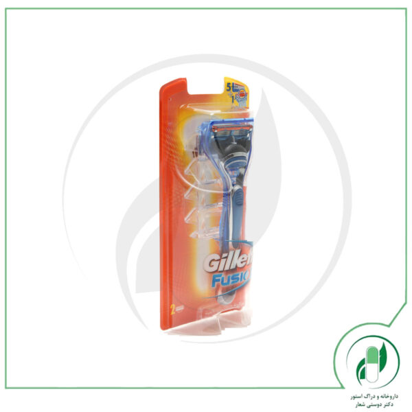 خودتراش فیوژن 1+5 - Fusion 5-1 Razor Blade - ژیلت - Gillette - Image 3