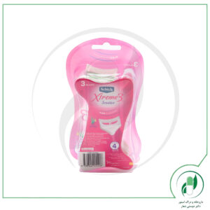 خودتراش اکستریم 3 لبه پوست حساس 4 عدد شیک-Schick