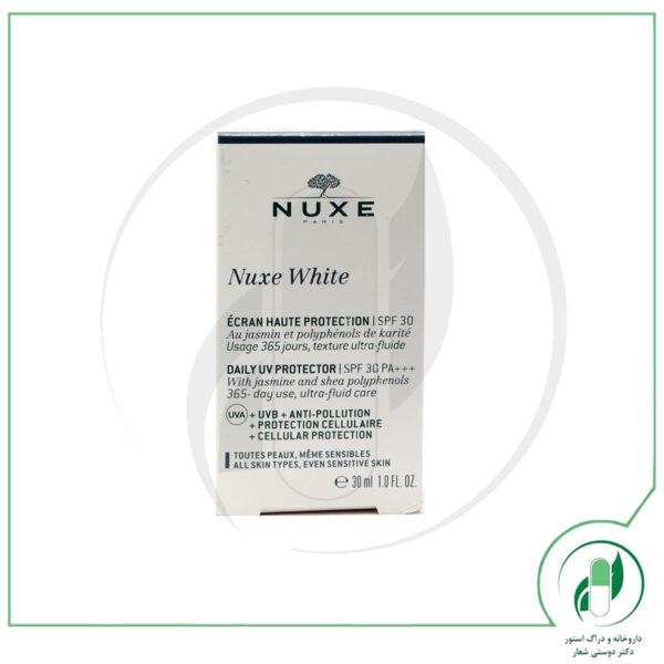 اولترا فلوئید ضد آفتاب وایت SPF30 - White Daily UV Protector SPF30 - نوکس - nuxe