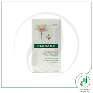 شامپو مورد مناسب شوره چرب - Anti Dandruff Shampoo With Myrtle - کلوران - klorane