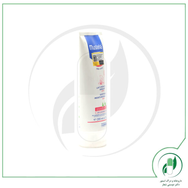 لوسیون رطوبت رسان و تسکین دهنده پوست حساس کودک موستلا-Mustela - Image 2