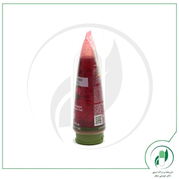 ژل حمام لایه بردار تمشک و نعناع ایوروشه - Yves Rocher - تصویر 3