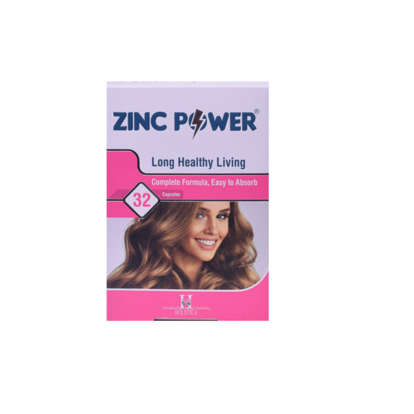 زینک پاور کپسول 32 عددی - Zinc Power