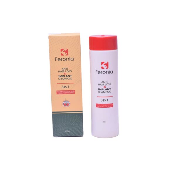 شامپو تقویت کننده مو فرونیا مدل 1x3 حجم 200 میلی لیتر-Feronia - Image 2