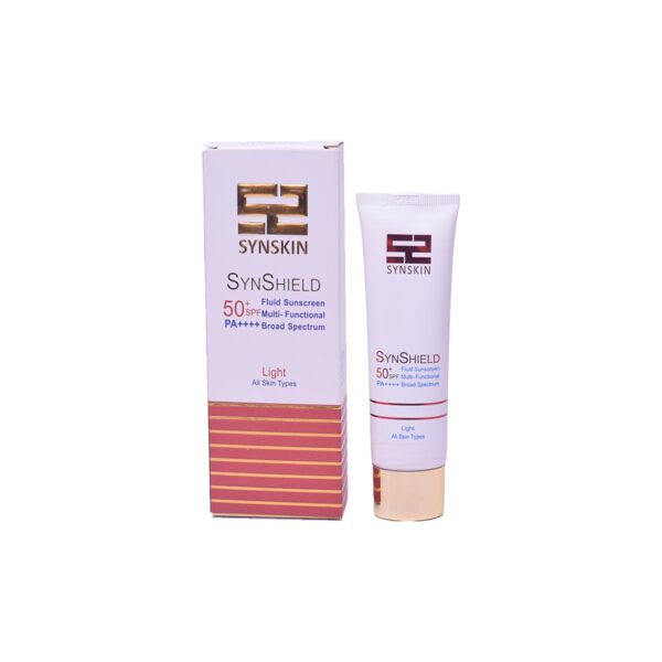 فلوئید ضد آفتاب SPF 50 ساین شیلد ساین اسکین لایت 50 گرمی-syn skin - Image 2