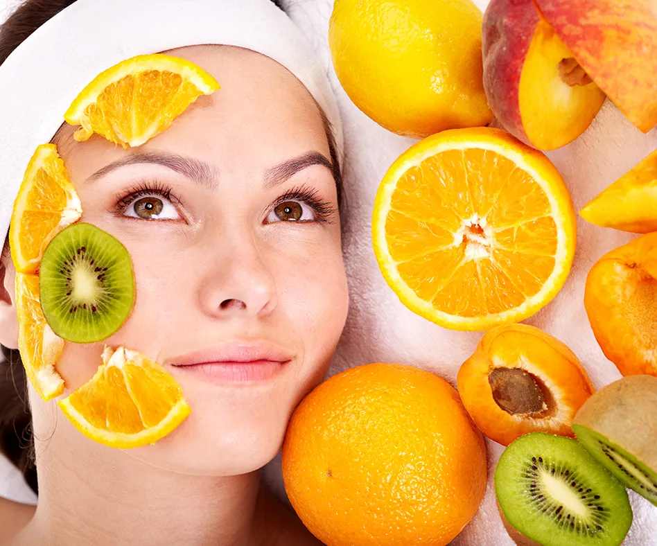 تاثیر میوه و سبزیجات روی پوست