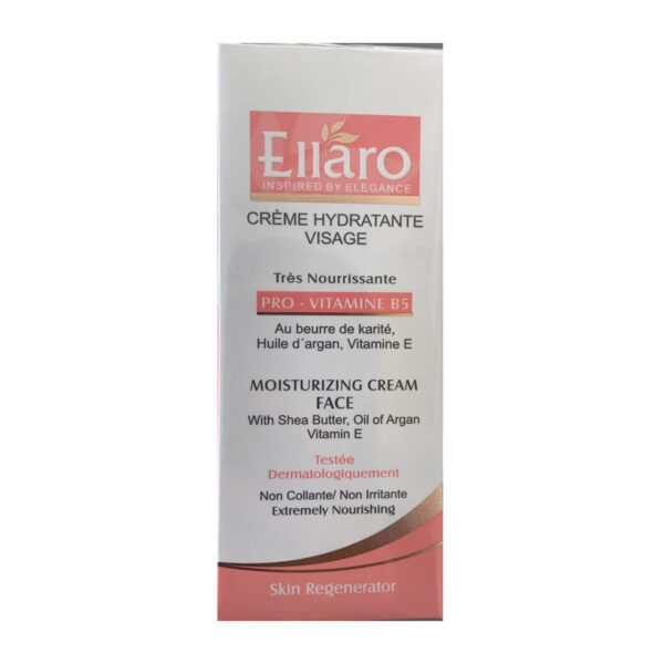 کرم مرطوب کننده مغذی الارو بی 5 Ellaro- Moisturizing Face Cream