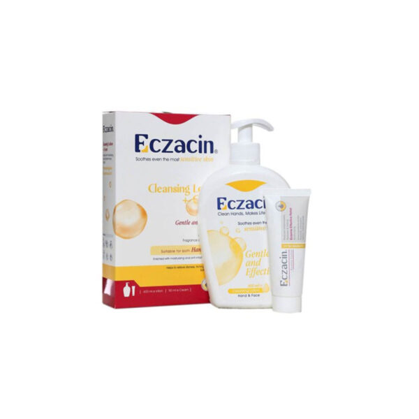 لوسیون شوینده و کرم اگزاسین-Eczacin Cleansing Lotion And Cream, Holistica