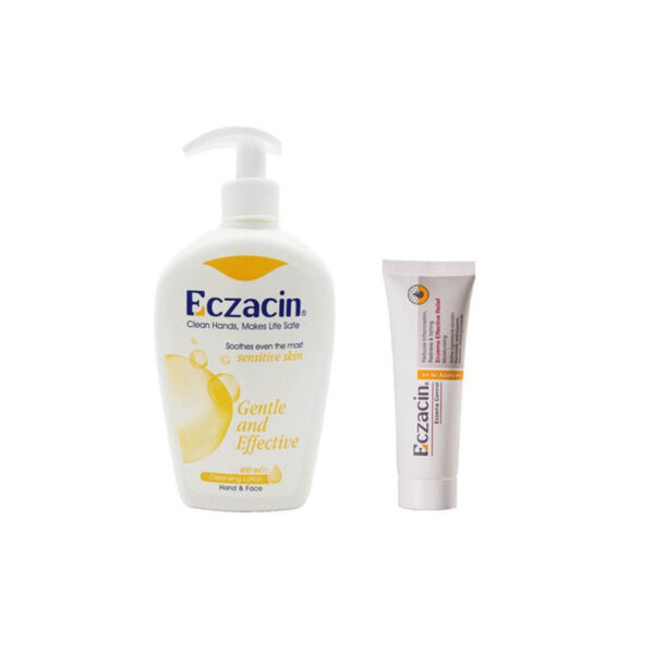 لوسیون شوینده اگزاسین-Eczacin Cleansing Lotion  , Holistica - Image 2