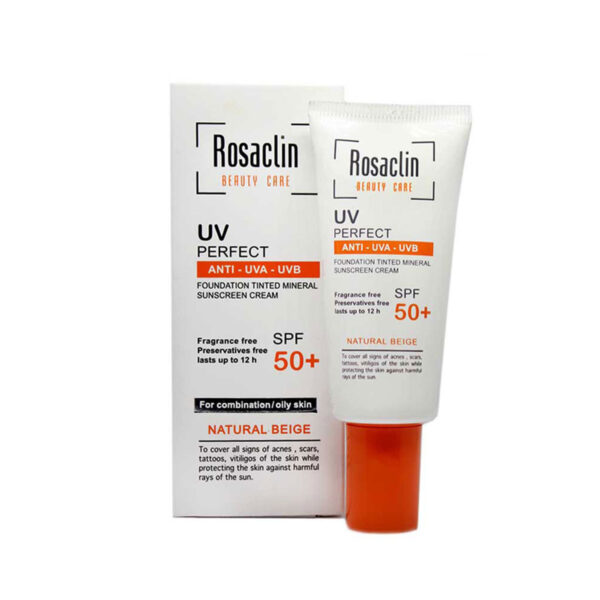 کرم ضد آفتاب پوست چرب رنگی  رزاکلین  -Rosaclin
