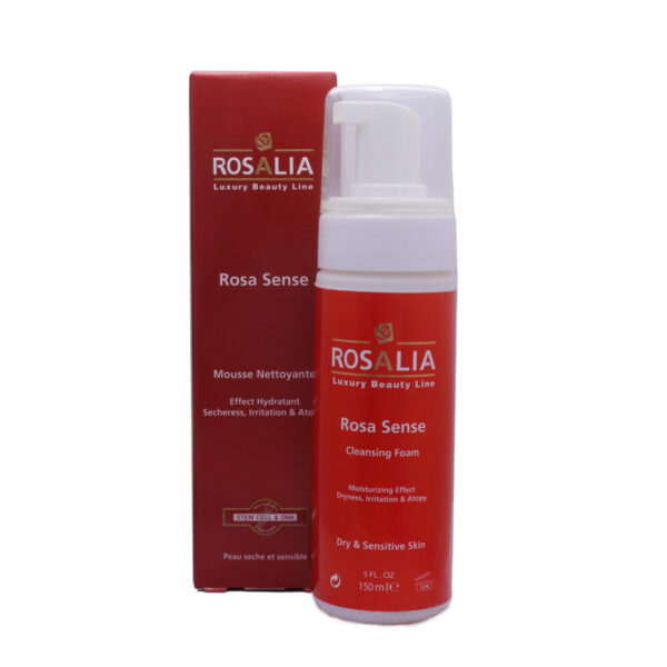 فوم پاک کننده پوست خشک رزا سنس رزالیا-Rosalia