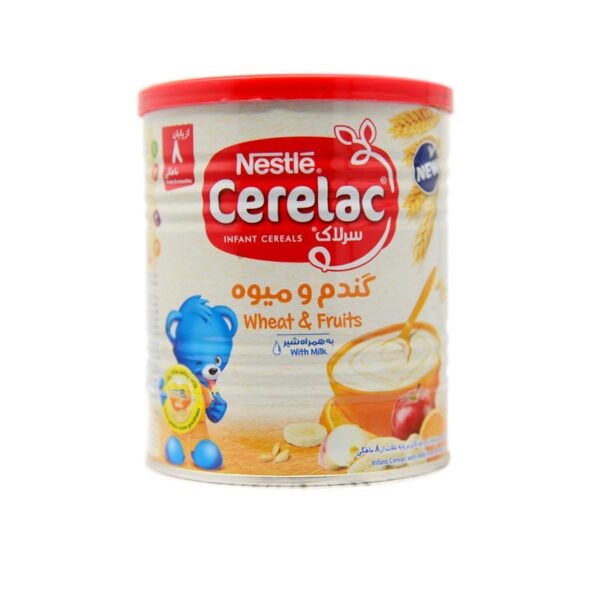 سرلاک گندم و میوه به همراه شیرنستله- Nestle Cerelac Wheat And Fruits With Milk