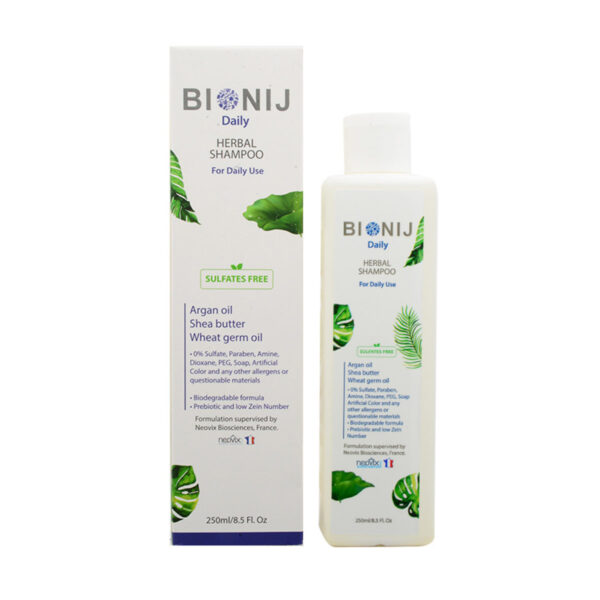 شامپو گیاهی مناسب استفاده روزانه بیونیج- Bionij