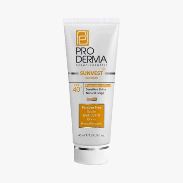 ضد آفتاب مینرال SPF40پرودرما-Pro Derma