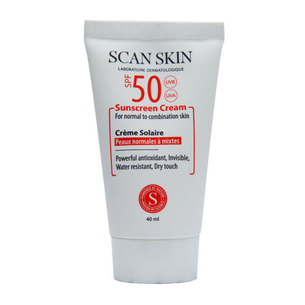 کرم ضد آفتاب رنگی پوست نرمال تا مختلط اسکن اسکین-Scan Skin