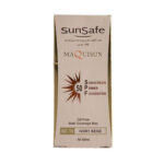 ضد آفتاب کرم پودری و پرایمری  بژ عاجی | سان سیف