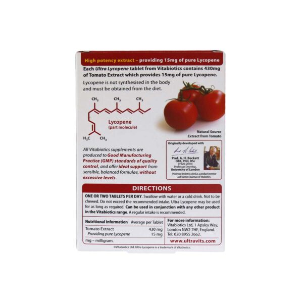 قرص اولترا لیکوپن | ویتابیوتیکس - Image 2