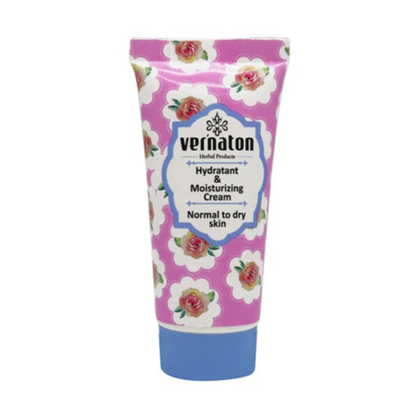 کرم آبرسان و مرطوب کننده صورت مخصوص پوست های معمولی تا خشک ورناتن - Vernaton