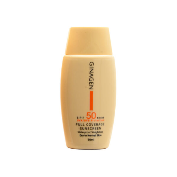 کرم ضد آفتاب رنگی پوست خشک SPF50 | ژیناژن - Image 2