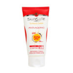 کرم ضد آفتاب و ضد چروک SPF50 بی رنگ | سان سیف - Image 2
