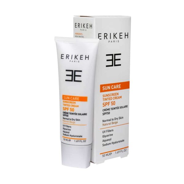 کرم ضد آفتاب رنگی پوست خشک و نرمال | اریکه - Image 2