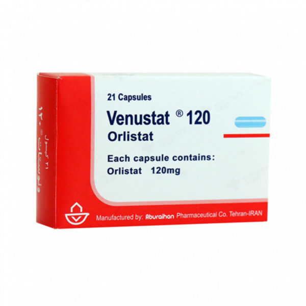 کپسول ونوستات ارلیستات 120 میلی گرم ابوریحان-Venustat Orlistat - Image 2