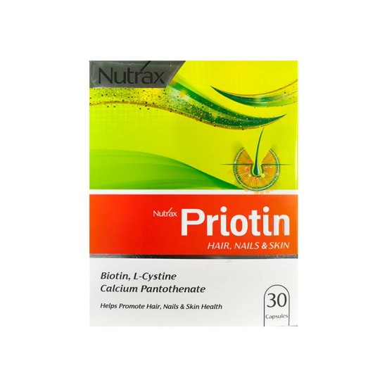 کپسول پریوتین نوتراکس 30 عددی -Nutrax Priotin Capsules