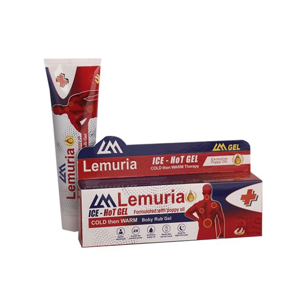 ژل ضد درد موضعی لموریا- Lemuria Ice-Hot Gel