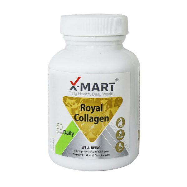قرص رویال کلاژن ایکس مارت 60 عدد-X Mart Royal Collagen