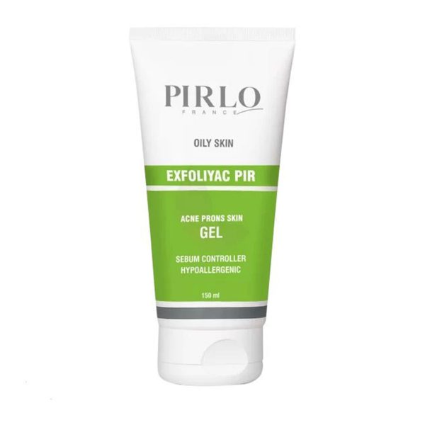 ژل شستشوی صورت پیرلو مناسب پوست مختلط، چرب و مستعد آکنه-Pirlo Exfoliyac Pir Acne Prons Skin Gel