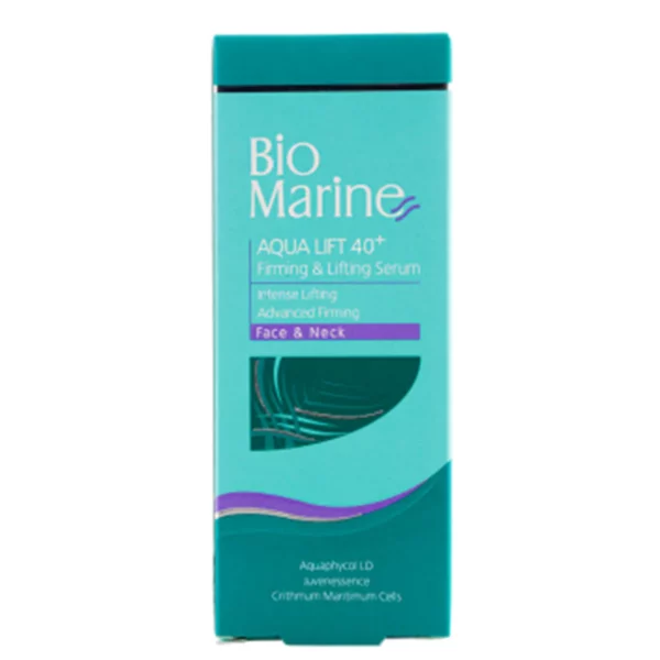 سرم ضد چروک و سفت کننده پوست صورت و گردن _ Bio Marine Firming And Lifting Serum For Face And Neck 40ml_ بایومارین