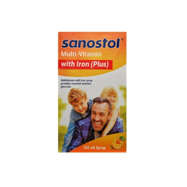 مولتی ویتامین سانستول پلاس آهن  _ Sanostol Multi Vitamin With Iron Plus_ سانستول