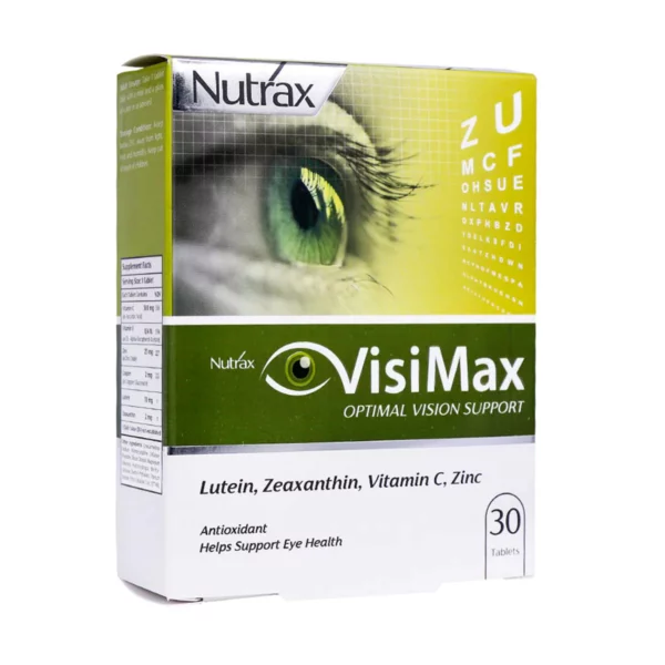 قرص ویزیمکس نوتراکس 30 عدد ـ Nutrax Visimax Tablets ـ نوتراکس