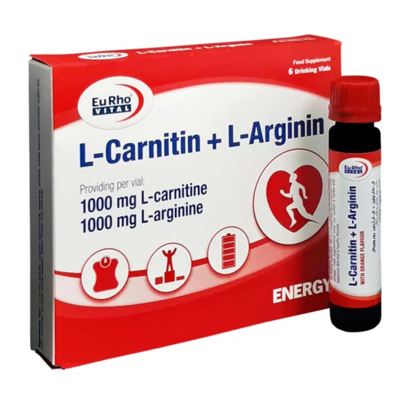 ال کارنیتین و ال آرژینین ـ L Carnitin Plus L Arginin ـ یوروویتال