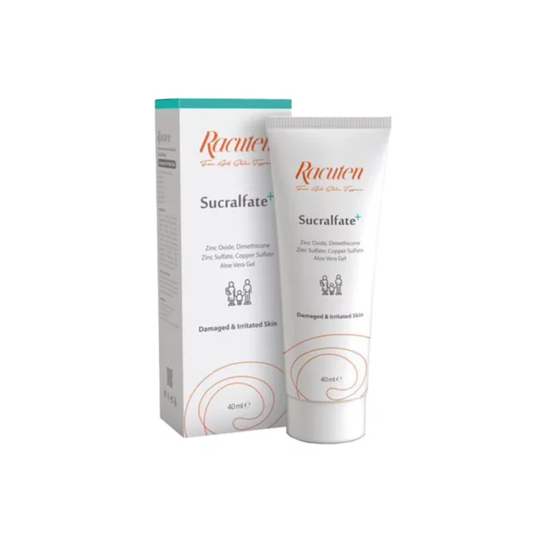 کرم التیام دهنده سوکرالفیت پوست آسیب دیده ـ Sucralfate Cream For Damaged And Irritated Skin ـ راکوتن