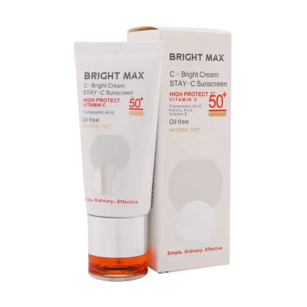 کرم ضد آفتاب سی برایت _ C Bright Stay C Sunscreen Cream SPF50 _ برایت مکس - Bright Max