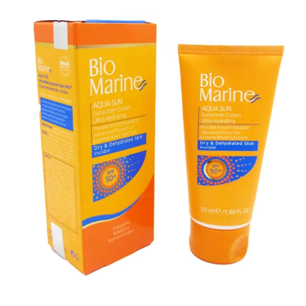 کرم ضد آفتاب رطوبت رسان پوست خشک بایومارین_ Bio Marine Sunscreen Cream Ultra Hydrating_ بایومارین