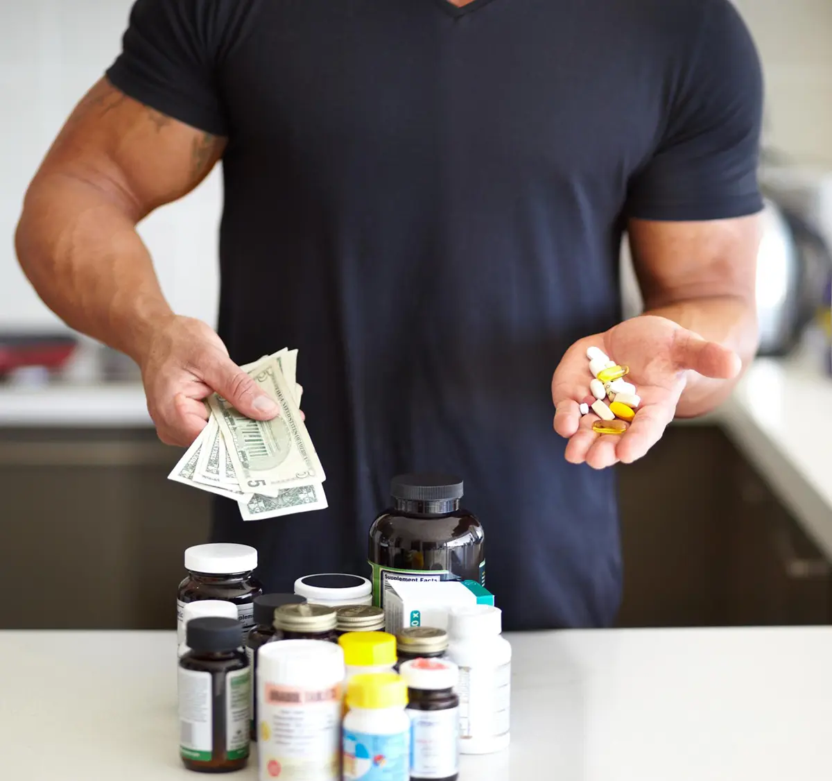 قیمت مکمل های بدنسازی برای حجم