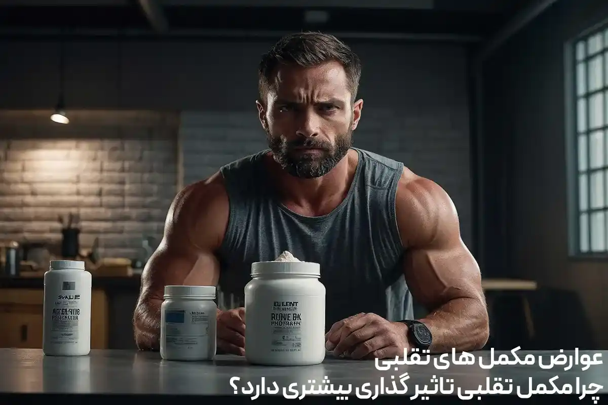 علت تاثر ظاهری مکمل های تقلبی