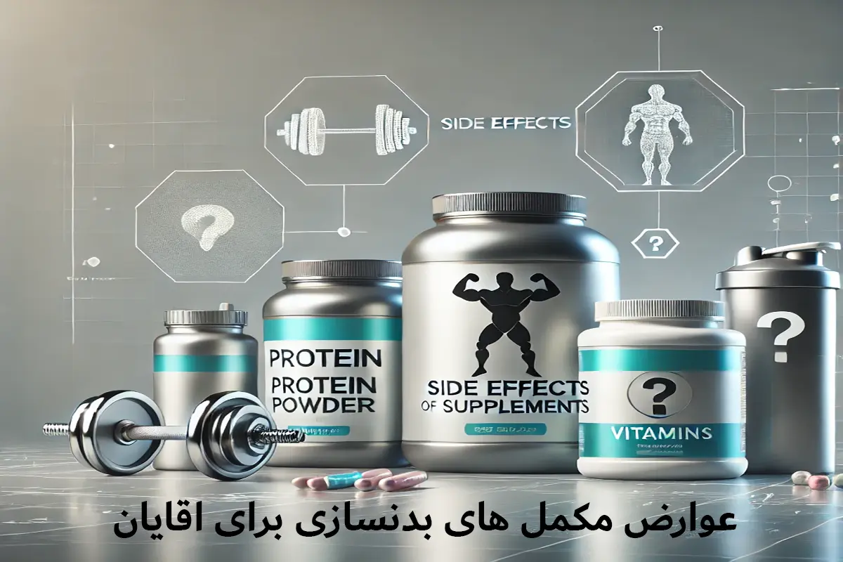 عوارض مکمل های بدنسازی برای اقایان