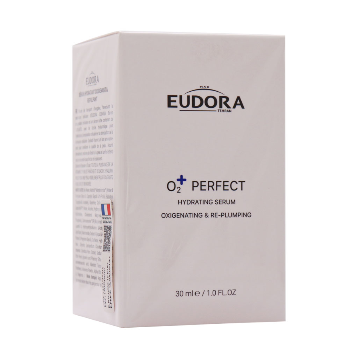 Eudora-Max-O2-Perfect-Hydrating-Serum-30-ml سرم آبرسان و اکسیژن رسان O2 پرفکت ادورامکس 30 میلی لیتر - Image 1